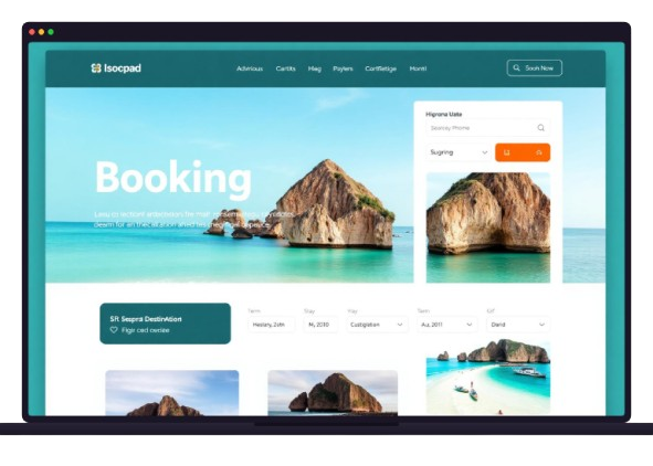 Isocpad Travel Booking Site